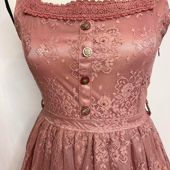 Coquette Lolita Red Dress - Picture 3 of 4